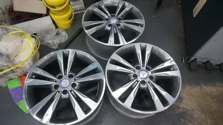 [순천타이어맥스] 벤츠E300+245/40ZR18+금호마제스티+휠복원+3D얼라이먼트+질소주입 / 순천, 여수, 광양