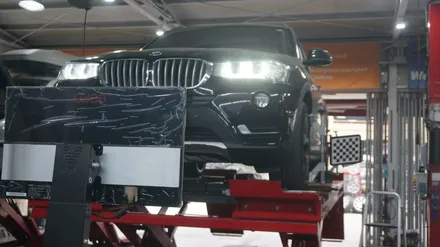[순천타이어맥스] BMW+X3타이어교환+미쉐린프라이머시3+런플랫+3D얼라이먼트 / 순천, 여수, 광양