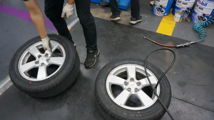 [순천타이어맥스] 쉐보레+크루즈+넥센렌탈타이어전문점+엔페라AH8+3D얼라이먼트 / 순천, 여수, 광양