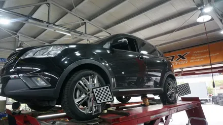 [순천타이어맥스] 쌍용+코란도C+타이어교환+크루젠프리미엄KL33+225/55R18+3D얼라이먼트+고속바란스+캘리퍼도색+질소주입 / 순천, 여수, 광양