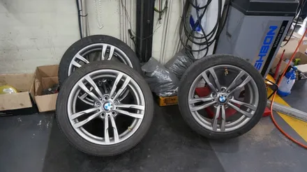 [순천타이어맥스] BMW+F30+320D+타이어교환+미쉐린런플랫+순천런플랫타이어 / 순천, 여수, 광양