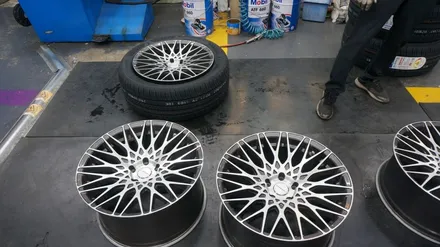[순천타이어맥스] BMWX5+타이어교환+20인치휠튜닝+금호타이어 / 순천, 여수, 광양