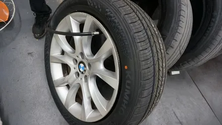 [순천타이어맥스] BMW+X6+금호크루젠HP71+255/50R19+3D얼라이먼트+레이저바란스+질소주입 / 순천, 여수, 광양
