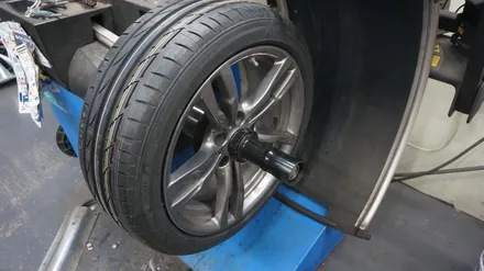 [순천타이어맥스] BMW+F30+320I+브리지스톤S001+런플랫타이어교환+3D얼라이먼트+레이져바란스 / 순천, 여수, 광양