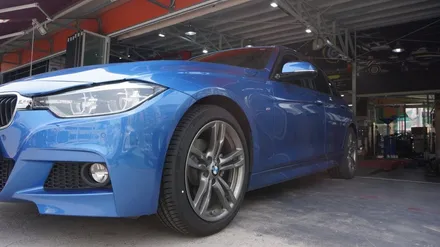 [순천타이어맥스] BMW+F30+320D+타이어교환+미쉐린런플랫+순천런플랫타이어 / 순천, 여수, 광양