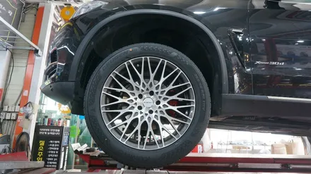 [순천타이어맥스] BMWX5+타이어교환+20인치휠튜닝+금호타이어 / 순천, 여수, 광양