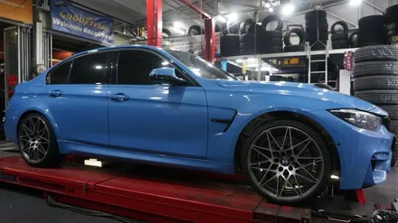 [순천타이어맥스] BMW+M3컴페티션+윈터타이어장착+255/35R19+275/35R19+WP72윈터크래프트 / 순천, 여수, 광양