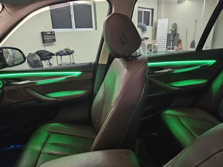BMW X5 엠비언트 라이트 광량업 시공, RGB 블루투스 방식으로 실내 분위기 바꾸는 방법 / 부천시 도당동