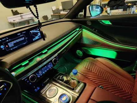 제네시스 G80 무빙엠비언트 3차 글로우모션 업데이트 적용끝 / 부천, 광명, 인천, 서울 강서