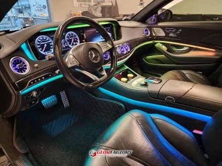 벤츠 S63 AMG 엠비언트 송풍구까지 완벽한 튜닝 보장! 액티브 무빙 글로우모션 효과 / 부천시 도당동