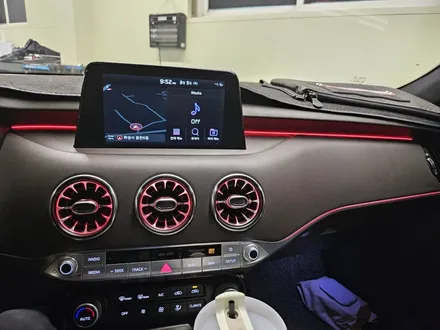 스팅어 엠비언트 라이트 재작업 시공, 무배선으로 완성된 실내 튜닝 / 부천시 도당동