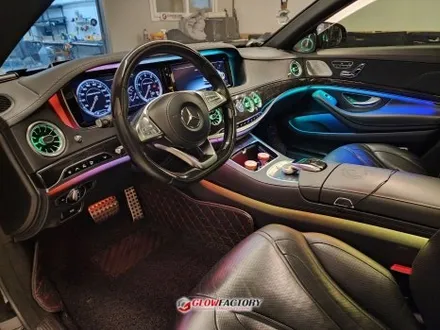 벤츠 S63 AMG 엠비언트 송풍구까지 완벽한 튜닝 보장! 액티브 무빙 글로우모션 효과 / 부천시 도당동