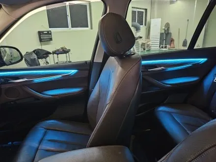 BMW X5 엠비언트 라이트 광량업 시공, RGB 블루투스 방식으로 실내 분위기 바꾸는 방법 / 부천시 도당동