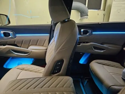 쏘렌토 MQ4 순정 엠비언트 광량업 시공과정, 순정연동까지 구현한 튜닝 변화 / 부천시 도당동
