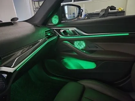 BMW i4 엠비언트 광량업 튜닝, 전기차 튜닝은 안전한 무배선 시공으로! / 부천시 도당동