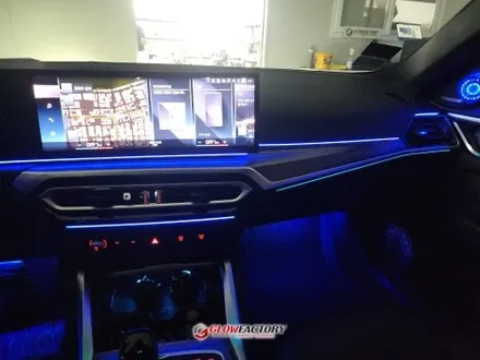 BMW i4 엠비언트 RGB 방식으로 완성된 미래지향적인 실내 / 부천시 도당동