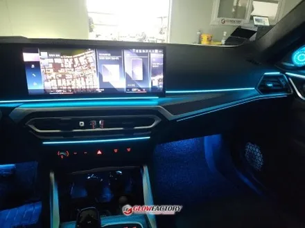 BMW i4 엠비언트 RGB 방식으로 완성된 미래지향적인 실내 / 부천시 도당동