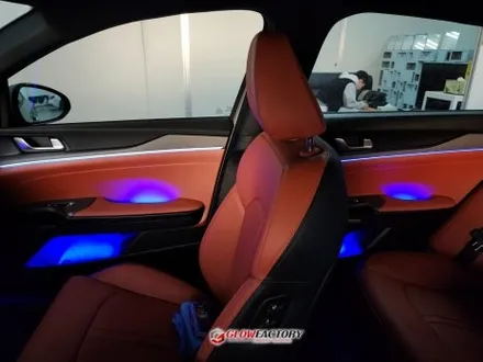 더뉴 K5 DL3 엠비언트 개별 제어 가능한 멀티컬러의 신 글로우 RGB 에어로 튜닝했습니다 / 부천시 도당동