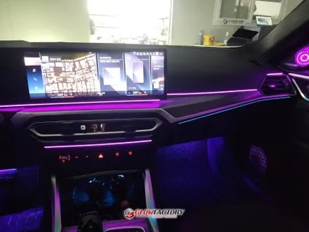 BMW i4 엠비언트 RGB 방식으로 완성된 미래지향적인 실내 / 부천시 도당동