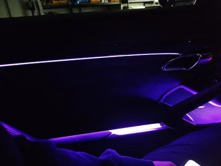 화성 포르쉐 엠비언트 맛집 박스터 자체제작 LED 블루투스 시공 후기 / 부천시 도당동