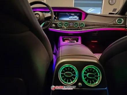 벤츠 S63 AMG 엠비언트 송풍구까지 완벽한 튜닝 보장! 액티브 무빙 글로우모션 효과 / 부천시 도당동