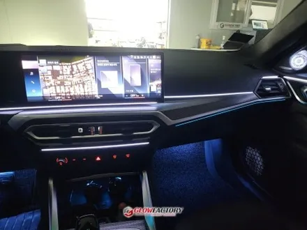 BMW i4 엠비언트 RGB 방식으로 완성된 미래지향적인 실내 / 부천시 도당동