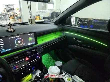 더 뉴 투싼 NX4 엠비언트 순정연동 RGB 아크릴 방식이 만드는 완벽한 조화 / 부천시 도당동