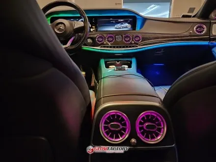 벤츠 S63 AMG 엠비언트 송풍구까지 완벽한 튜닝 보장! 액티브 무빙 글로우모션 효과 / 부천시 도당동
