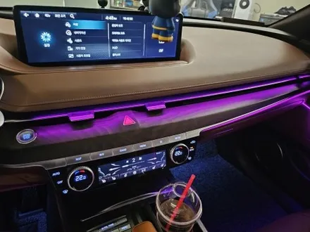 G80 엠비언트 광량업 시공, 대시보드 상단까지 무배선 튜닝 후기 / 부천시 도당동