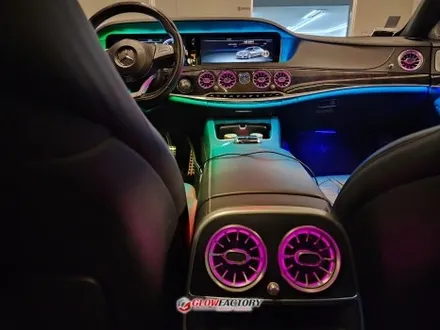 벤츠 S63 AMG 엠비언트 송풍구까지 완벽한 튜닝 보장! 액티브 무빙 글로우모션 효과 / 부천시 도당동