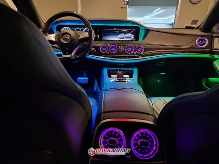 벤츠 S63 AMG 엠비언트 송풍구까지 완벽한 튜닝 보장! 액티브 무빙 글로우모션 효과 / 부천시 도당동
