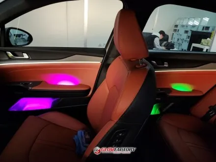 더뉴 K5 DL3 엠비언트 개별 제어 가능한 멀티컬러의 신 글로우 RGB 에어로 튜닝했습니다 / 부천시 도당동