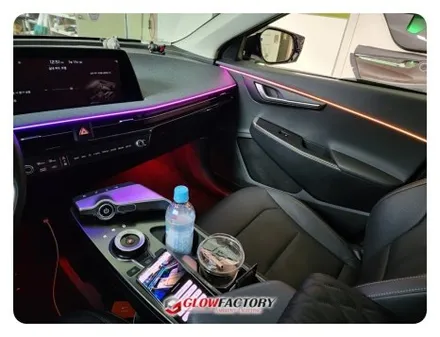 EV6 엠비언트 생각보다 더 이쁜데? 기술 없으면 안나오는 실내디자인이죠 / 부천, 광명, 인천, 서울 강서