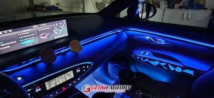 제네시스 GV70 엠비언트 글로우모션의 무빙모션이 만들어내는 영화같은 디자인 / 부천, 광명, 인천, 서울 강서