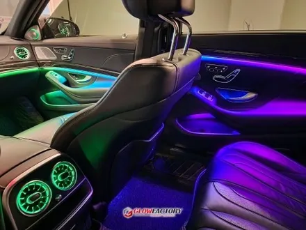 벤츠 S63 AMG 엠비언트 송풍구까지 완벽한 튜닝 보장! 액티브 무빙 글로우모션 효과 / 부천시 도당동