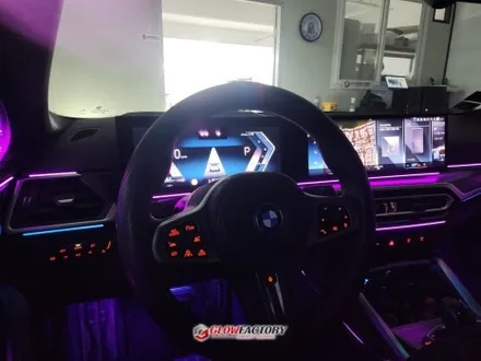 BMW i4 엠비언트 RGB 방식으로 완성된 미래지향적인 실내 / 부천시 도당동