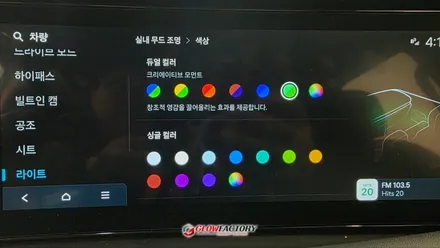 디올뉴 팰리세이드 엠비언트 LX3 국내최초 엠비언트 빠진 옵션 완벽 활성화 / 부천시 도당동