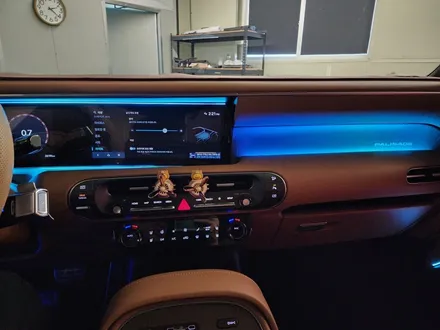 팰리세이드 LX3 하이브리드 엠비언트 라이트 시공 순정연동 옵션 선택기능 추가 튜닝 후기 / 부천시 도당동