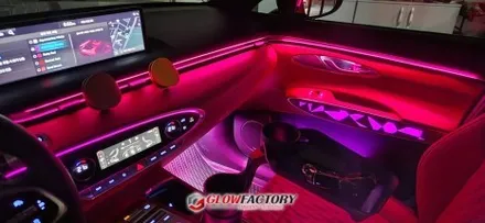 제네시스 GV70 엠비언트 글로우모션의 무빙모션이 만들어내는 영화같은 디자인 / 부천, 광명, 인천, 서울 강서