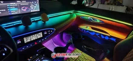 제네시스 GV70 엠비언트 글로우모션의 무빙모션이 만들어내는 영화같은 디자인 / 부천, 광명, 인천, 서울 강서