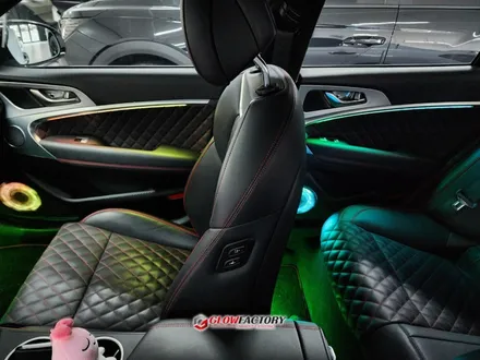 G70 엠비언트 가짜가 아닌 진짜비노출 엠비언트 작업완료 풋등커버도 딱 맞게 제작! / 부천, 광명, 인천, 서울 강서