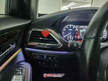 제네시스 EQ900 엠비언트 무빙 글로우모션 시공하는데 설마 비노출이 아니라고요? / 부천시 도당동