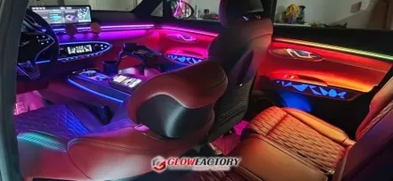 제네시스 GV70 엠비언트 글로우모션의 무빙모션이 만들어내는 영화같은 디자인 / 부천, 광명, 인천, 서울 강서