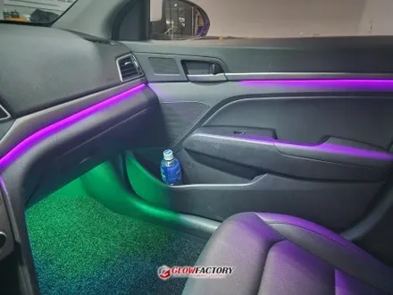 아반떼AD 엠비언트 튜닝 이렇게 이쁜데 진작 할걸 RGB 엠비언트 / 부천시 도당동