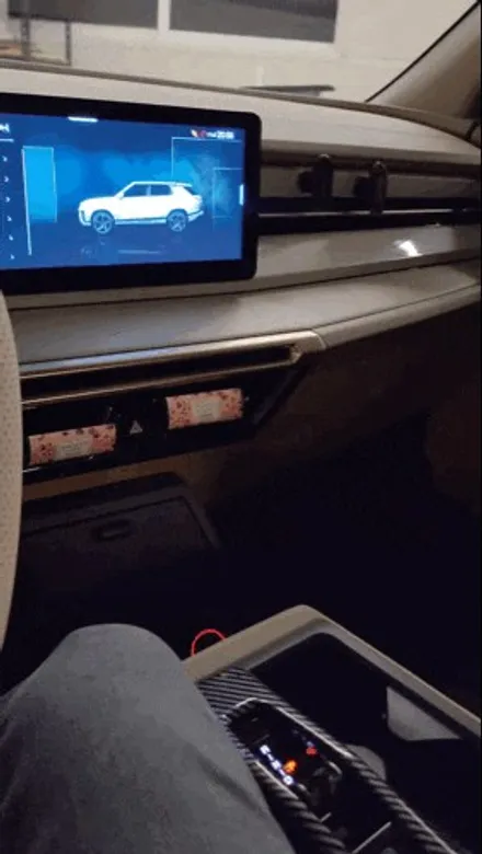 KGM 액티언 글로우 모션 에어 엠비언트 라이트 순정 연동 시공 후기 / 부천시 도당동