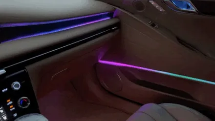 G80 페이스리프트 엠비언트 라이트 및 리얼우드 시공 전문점 / 부천시 도당동