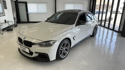 [청주 랩핑] BMW 320i 도어 캐치 랩핑 + 블랙 유광 / 청주 흥덕구