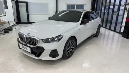 [청주 랩핑] BMW 530i 그릴 랩핑 + 아이코닉 글로우 + 블랙 유광 / 청주 흥덕구