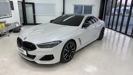 [청주 PPF] BMW m850i 루프스킨 + 카본 PPF + 스포일러 + 그릴 랩핑 / 청주 흥덕구