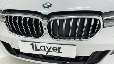 [청주 옥산 랩핑] BMW 6gt 루프스킨 + 키드니그릴 + 사이드미러 랩핑 + 블랙 유광 / 청주 흥덕구